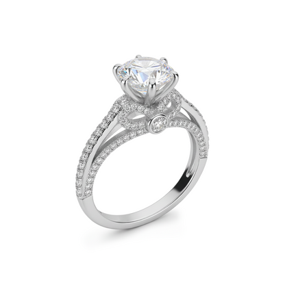Sparkling Bow Ring