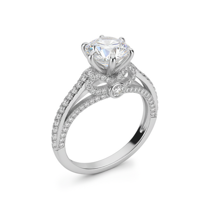 Sparkling Bow Ring